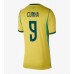 Brazílie Matheus Cunha #9 Dámské Domácí Dres MS 2026 Krátkým Rukávem